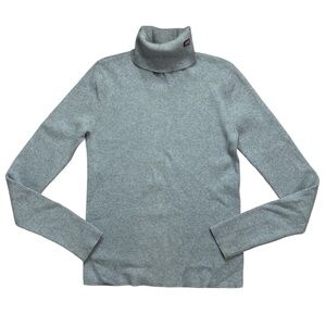 Vintage Polo Jeans Co. Ralph Lauren Rib-knit Turtleneck Gray sweater M